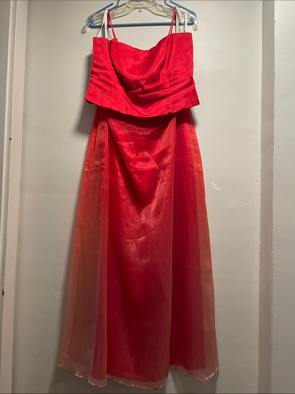 90s ombré prom dress